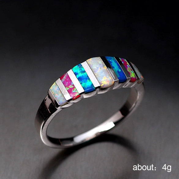 Alloy Oil Drop Ladies Wedding Ring With Letters Numbers Text Pattern Electroplated
