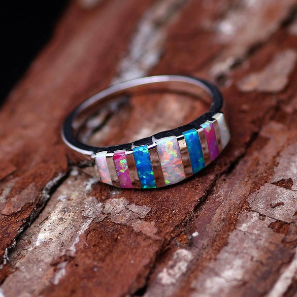 Alloy Oil Drop Ladies Wedding Ring With Letters Numbers Text Pattern Electroplated