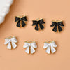 Alloy Oil Dropping Bow Jewelry Pendant Accessories Electroplated For Diy Bracelet Necklace Earrings