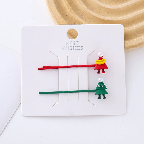 Alloy Onepiece Clip Christmas Style Women's Hair Accessories