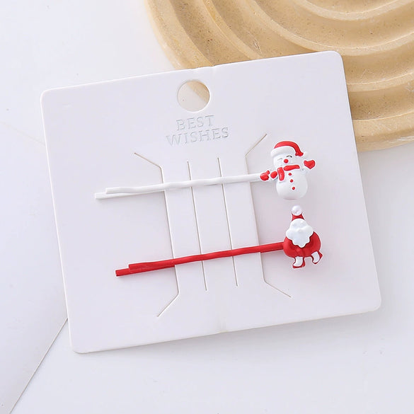 Alloy Onepiece Clip Christmas Style Women's Hair Accessories