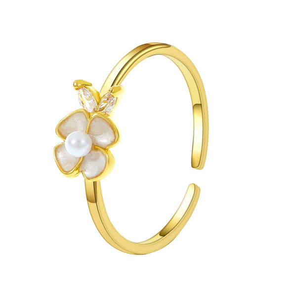Alloy Opal Ring For Women With Geometric Animal Zodiac Pattern And Electroplating Design