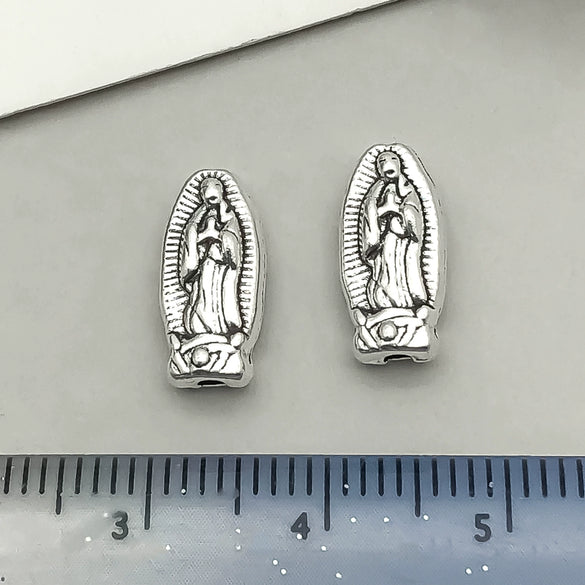 Alloy Oval Threehole Cross Pendant Jewelry Accessories Ancient Silver Retro Electroplating Style