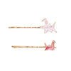 Alloy Paper Crane Hairpin Side Clip For Women Sweet Style Electroplated Headwear