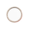 Alloy Pearl Bow Diamond Round Mirror Cosmetic Mirror Phone Case Jewelry Accessories Electroplated