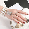 Alloy Pearl Geometric Diamond Women's Bracelet Jewelry