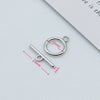 Alloy Pearl Necklace Bracelet Set With Electroplated Buckle Diy Handmade Accessories