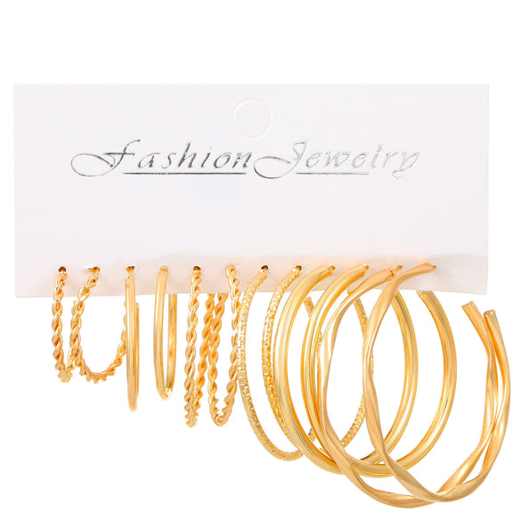 Alloy Pearl Rhinestone Geometric Earrings Jewelry With Electroplating For Women