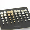 Alloy Pearl Zircon Earrings For Women Electroplating Jewelry