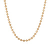 Alloy Pendant Ball Chain Lobster Clasp Necklace Women's Fashionable Simple Highend Electroplated Accessories