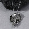 Alloy Pendant Necklace With Cartoon Character Design And Electroplating Unisex Style