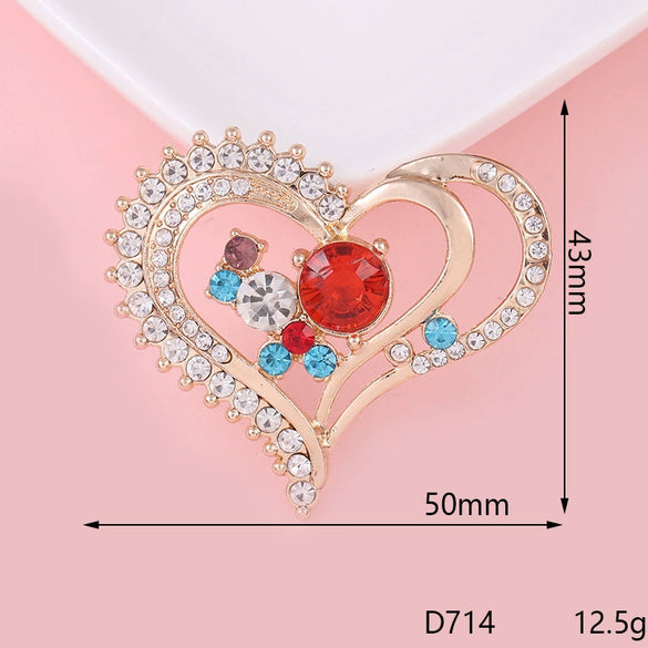 Alloy Phone Shell Jewelry Accessories With Love Peach Heart Design And Electroplating Treatment
