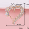 Alloy Phone Shell Jewelry Accessories With Love Peach Heart Design And Electroplating Treatment
