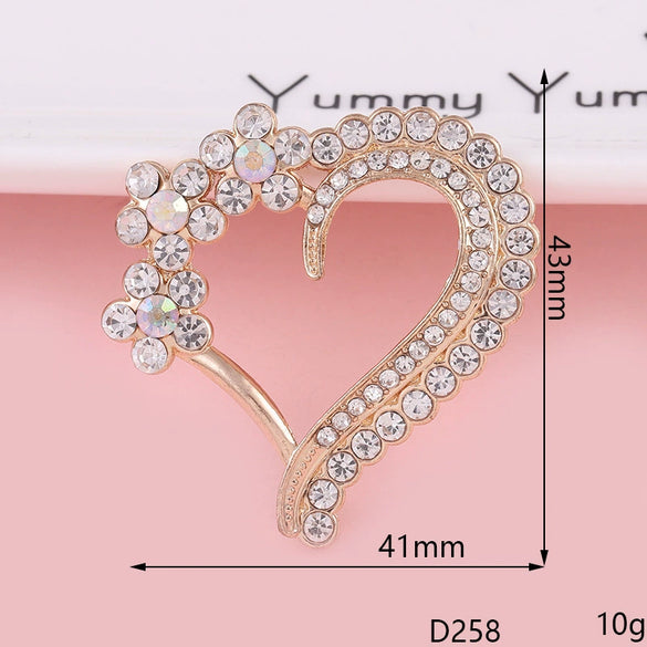 Alloy Phone Shell Jewelry Accessories With Love Peach Heart Design And Electroplating Treatment
