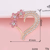 Alloy Phone Shell Jewelry Accessories With Love Peach Heart Design And Electroplating Treatment