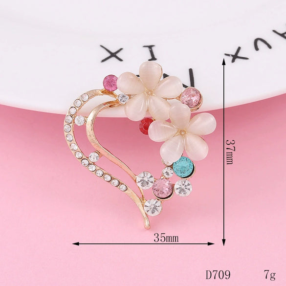 Alloy Phone Shell Jewelry Accessories With Love Peach Heart Design And Electroplating Treatment