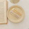 Alloy Plaid Hairpin Silver Plated Gold Plated Couple Style Hair Accessories Hair Tassels