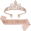 Alloy Plaid Party Headdress Hair Accessories Shoulder Strap Etiquette Belt Semimanual Semimechanical