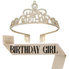 Alloy Plaid Party Headdress Hair Accessories Shoulder Strap Etiquette Belt Semimanual Semimechanical