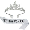 Alloy Plaid Party Headdress Hair Accessories Shoulder Strap Etiquette Belt Semimanual Semimechanical