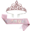 Alloy Plaid Party Headdress Hair Accessories Shoulder Strap Etiquette Belt Semimanual Semimechanical