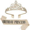 Alloy Plaid Party Headdress Hair Accessories Shoulder Strap Etiquette Belt Semimanual Semimechanical