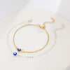 Alloy Plating Evil Blue Eyes Ladies Anklet Foot Accessory