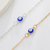 Alloy Plating Evil Blue Eyes Ladies Anklet Foot Accessory