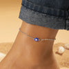 Alloy Plating Evil Blue Eyes Ladies Anklet Foot Accessory