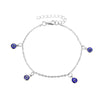 Alloy Plating Evil Blue Eyes Ladies Anklet Foot Accessory