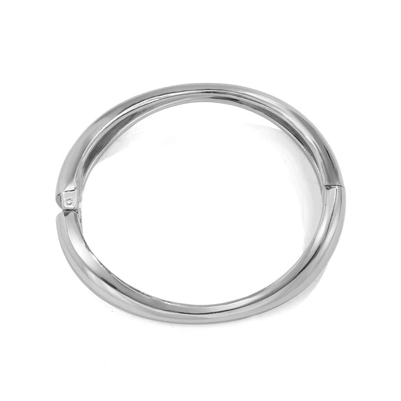 Alloy Punk Geometric Electroplated Wide Open Bracelet For Women