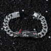 Alloy Punk Hiphop Style Geometric Electroplated Unisex Bracelet