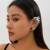 Alloy Punk Style Electroplated Bone Thorn Ear Clip Jewelry