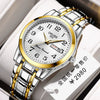 Alloy Quartz And Mechanical Men's Rectangle Waterproof Luminous Watch With Mineral Strengthened Glass Mirror And Stainless Steel Single Folding Buckle