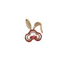 Alloy Rabbit Brooch With Electroplating Minimalist Animal Style