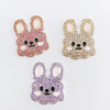 Alloy Rabbit Jewelry And Mobile Phone Accessories With Electroplating