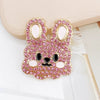 Alloy Rabbit Jewelry And Mobile Phone Accessories With Electroplating