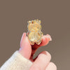 Alloy Red Panda Brooch Electroplating Creative Gift Accessories For Women