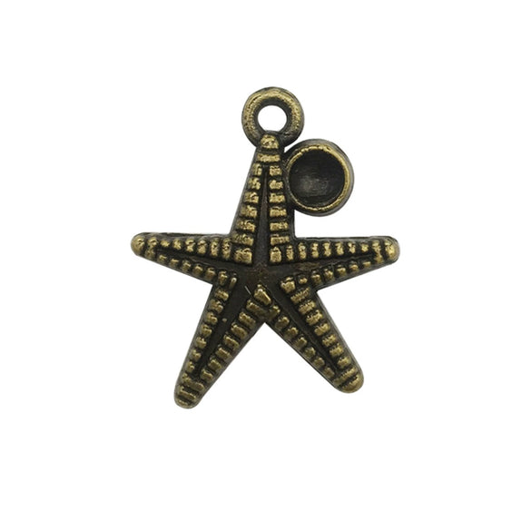 Alloy Retro Animal Style Marine Turtle Shell Jewelry Accessories With Electroplating