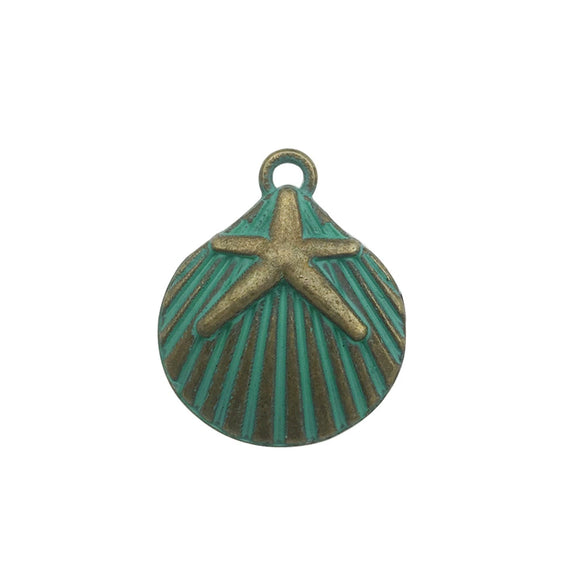 Alloy Retro Animal Style Marine Turtle Shell Jewelry Accessories With Electroplating