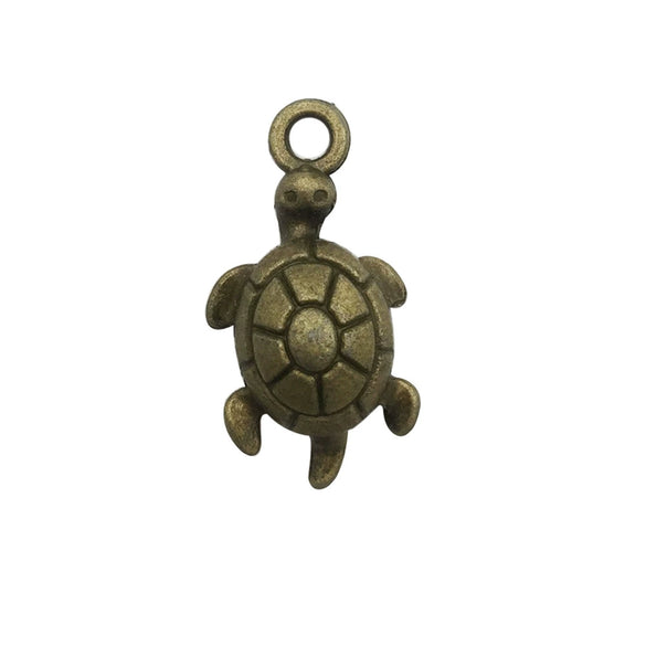Alloy Retro Animal Style Marine Turtle Shell Jewelry Accessories With Electroplating