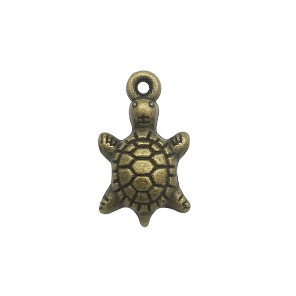 Alloy Retro Animal Style Marine Turtle Shell Jewelry Accessories With Electroplating