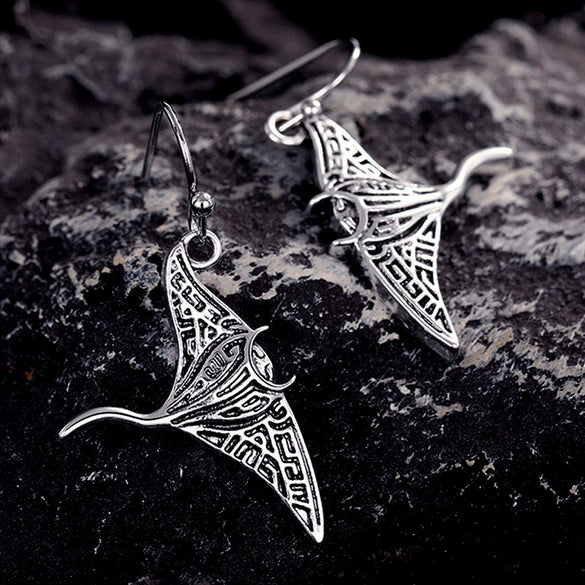 Alloy Retro Animal Zodiac Texture Women's Earrings