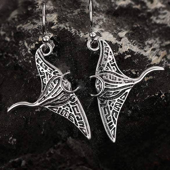 Alloy Retro Animal Zodiac Texture Women's Earrings