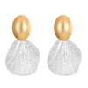 Alloy Retro Cold Style Electroplating Earrings For Women