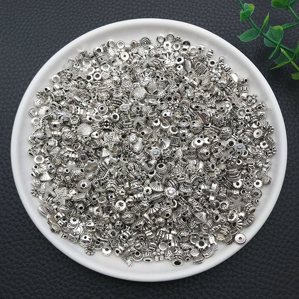 Alloy Retro Diy Bracelet Beaded Jewelry Accessories Electroplated