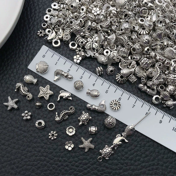 Alloy Retro Diy Bracelet Beaded Jewelry Accessories Electroplated