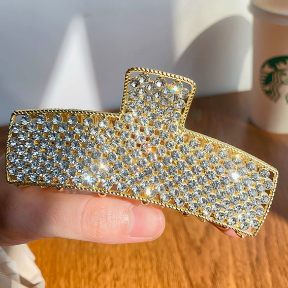 Alloy Retro Elegant Handmade Women's Hair Grab Clip Hair Accessories