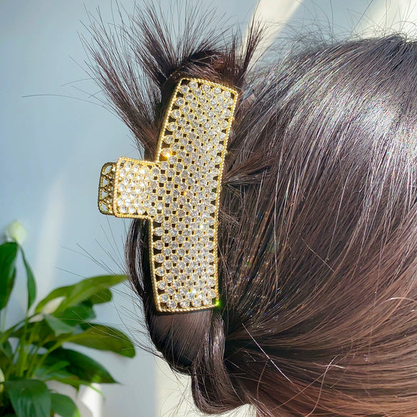 Alloy Retro Elegant Handmade Women's Hair Grab Clip Hair Accessories