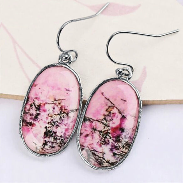 Alloy Retro Geometric Lady Earrings For Women
